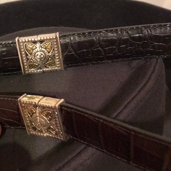 Brighton reversible black and brown belt - Picture 3 of 4